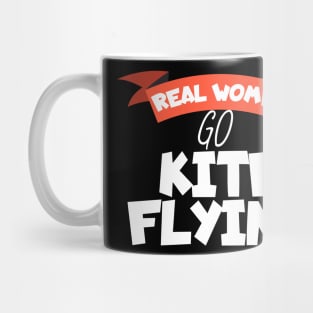 Real women go kite flying Mug